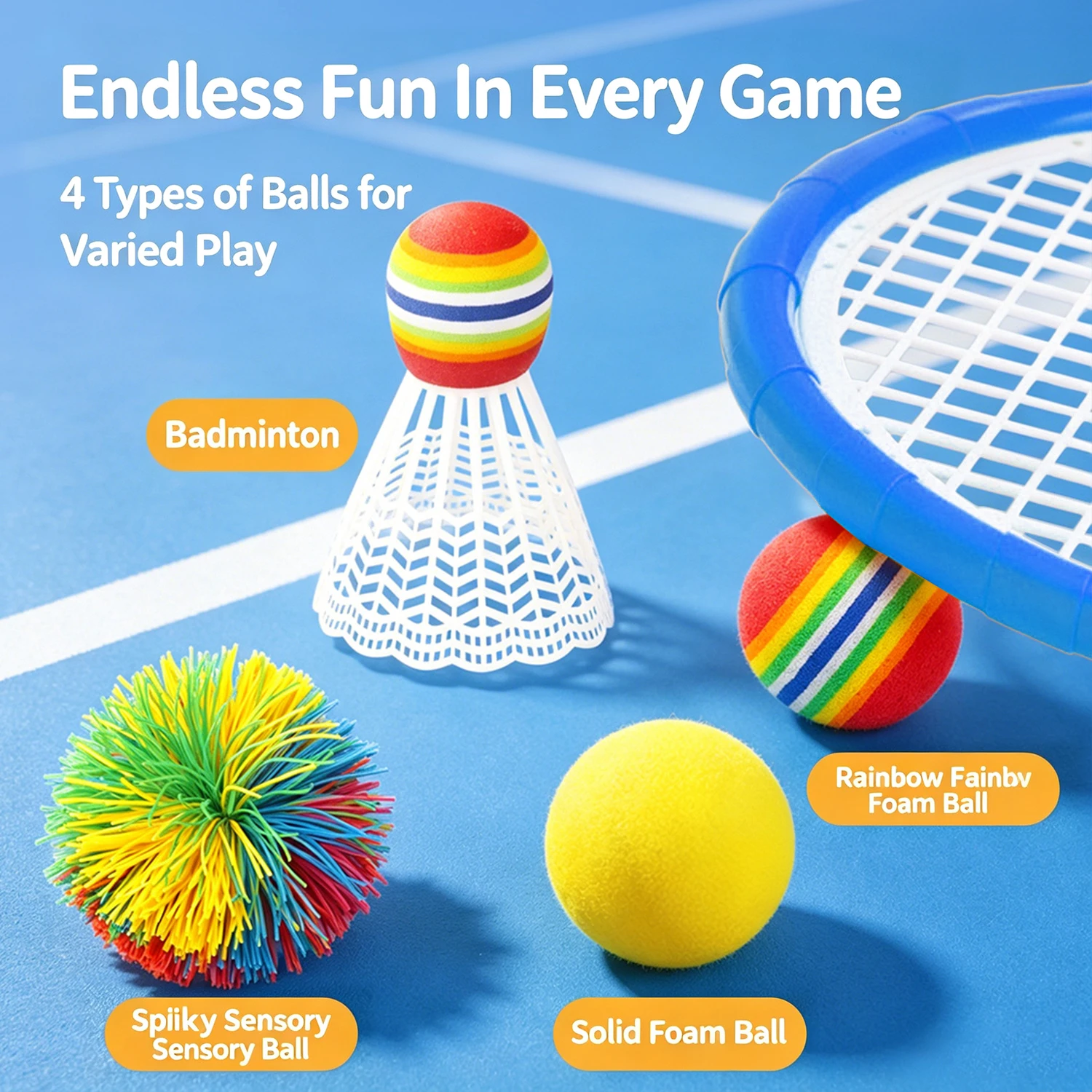 Kinder-Badmintonschläger-Set f – Badminton Game Pc Bewertung und Preis