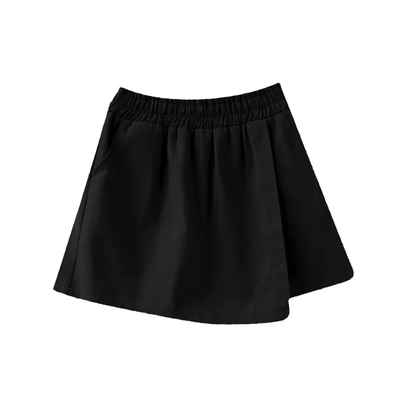 High Waist Loose Casual Wide Leg Pants Skirt for plus Size Women Summer New Sle Korean Version Commute ket Detail