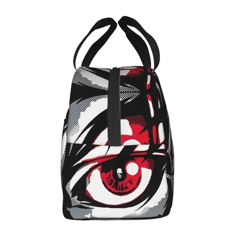 Custom D-Deathes N-Notes Cartoon Insulated Lunch Tote Bag for Women Comic Manga Resuable Thermal Cooler Bento Box School