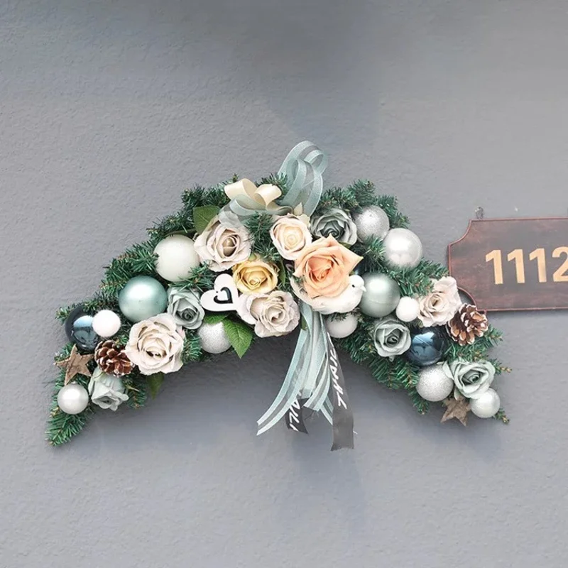 

Аксессуары для оформления рождественских украшений, новинка 2025 года, украшение для витрины, украшение для окна 2025, уличный