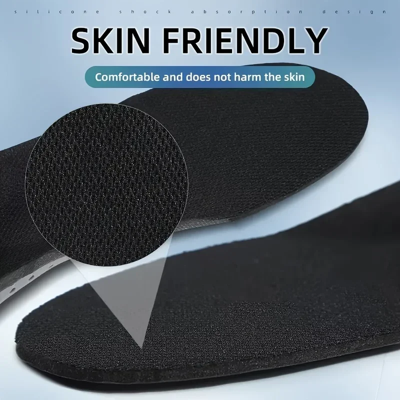 1 Pair Plantar Fasciitis Orthotic Shoe Inserts Arch Support Gel Comfort Shoe Insoles Athletic Running Insoles For Women And Men image 3
