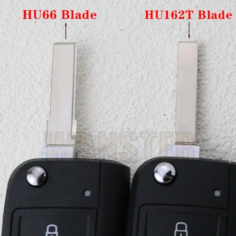 Car Key Fob Case Shell Housing for Volkswagen Tiguan VW Golf 7 4 5 Mk4 6 MK7 Virtus for Skoda Octavia A7 Seat Leon Ibiza Altea