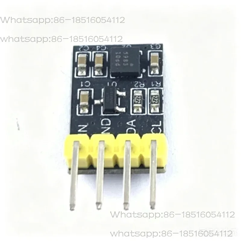 2Pcs Mini MMC5983MA MMC5983 electronic compass geomagnetic sensor compact module