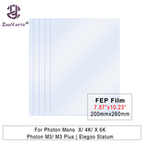 FEP Film 8.9Inch 260*200*0.15mm for ANYCUBIC Photon M3 Plus Mono X 4k 6k Elegoo Saturn 3D Printer Parts Accessories LCD SLA DLP