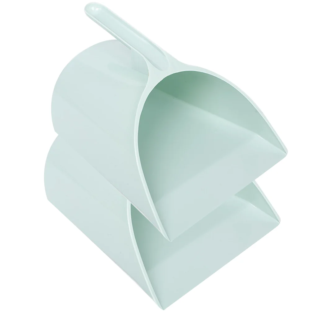 

2 Pcs Dustpan Pans Trash Bin Refill Convenient Garbage for Home Plastic Practical Baby