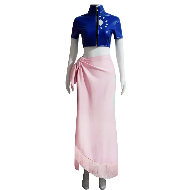 2026 Anime Cosplay Nico Robin Cosplay Costume Women Outfits Carnival Party Dress Wig for Girl Halloween Costumes for Women - view 3