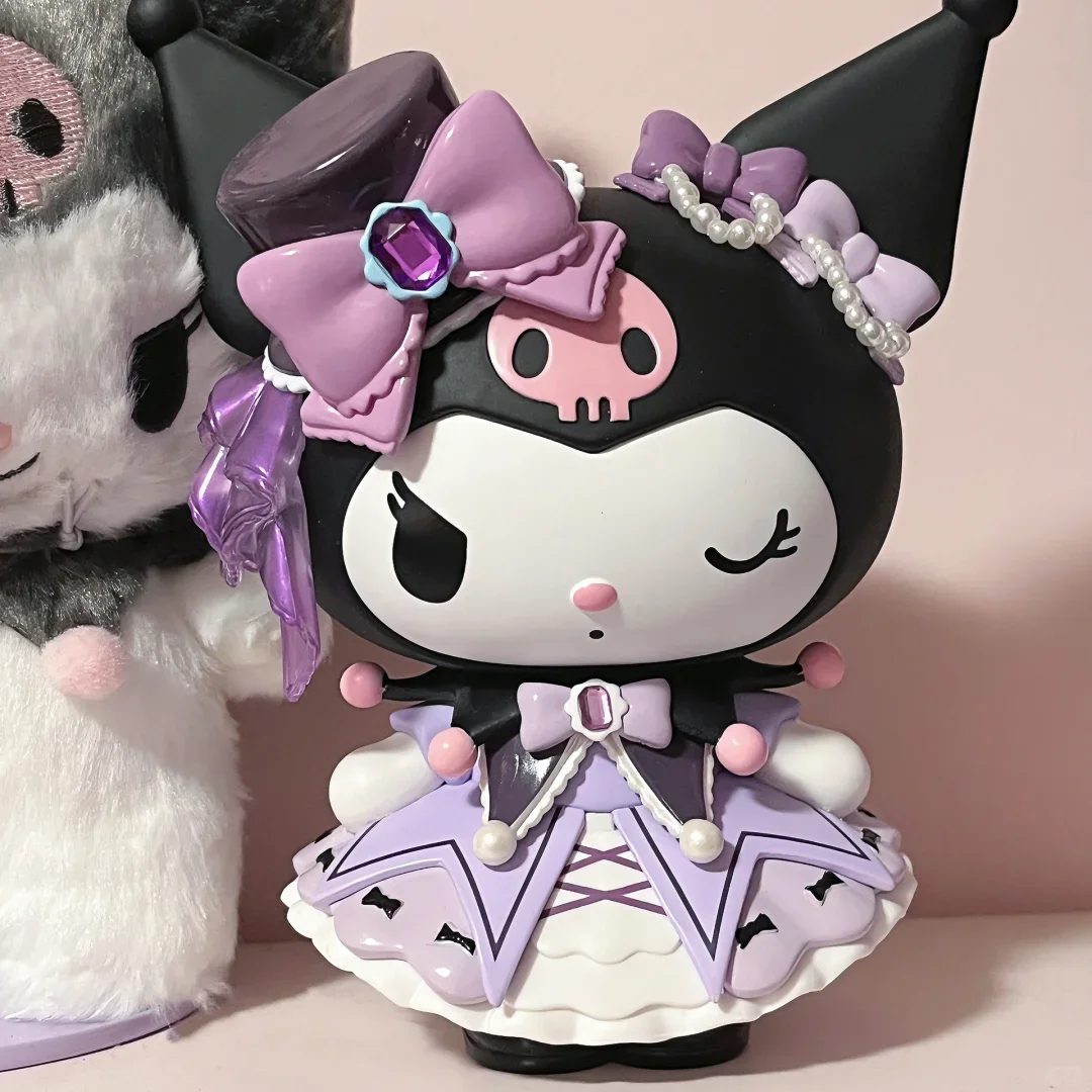 Kuromi My Melody Blind Box Mystery Characters - Mini Collaboration Leuke anime-collectiespeelgoed, exclusieve verjaardagsverrassingcadeaus