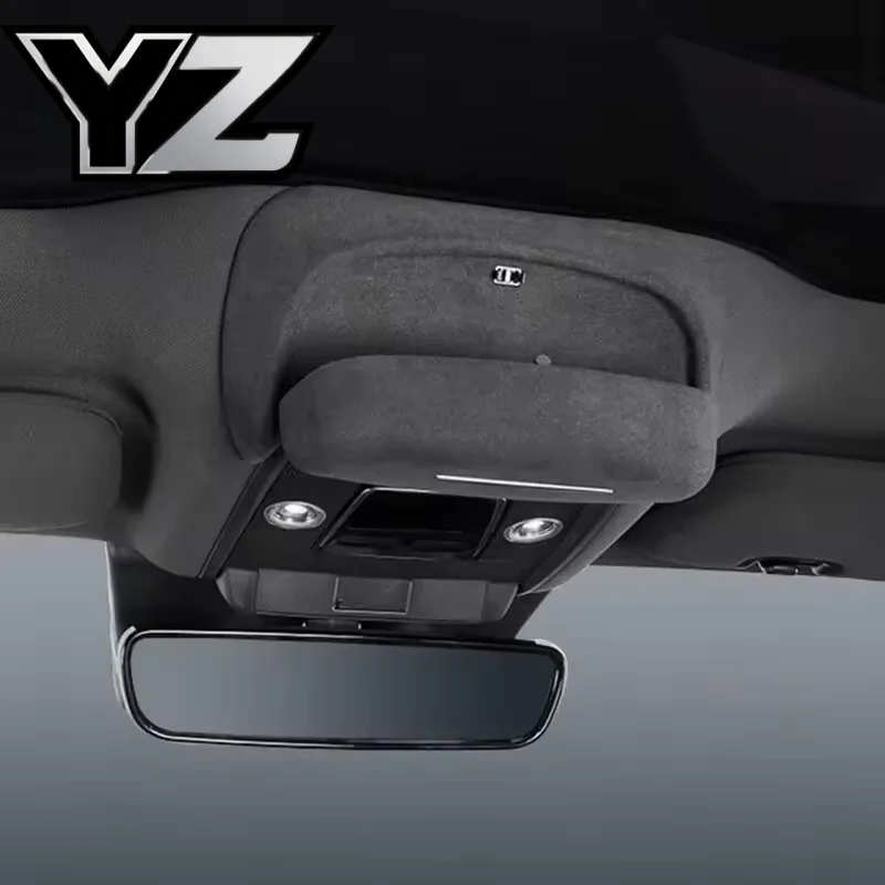Car Glasses Case For BYD Seal Sunglasses Storage Box ABS / Suede Ceiling Glasses Holder Organizer Auto Interior Accessories W5O8