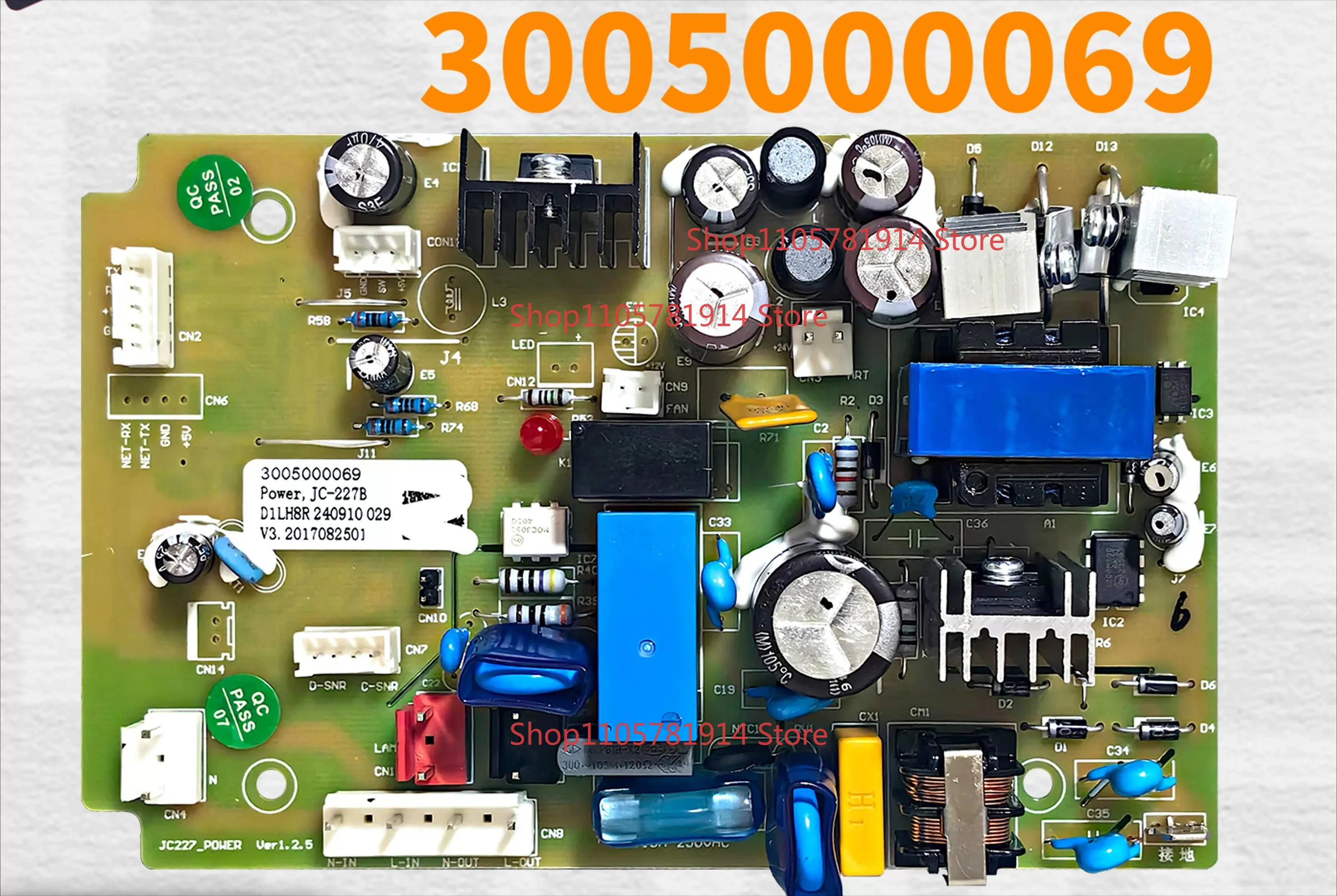 For Aucma Display Cabinet/Wine Cabinet JC-137/227B/297/367 Main Control Computer Board 3005000069