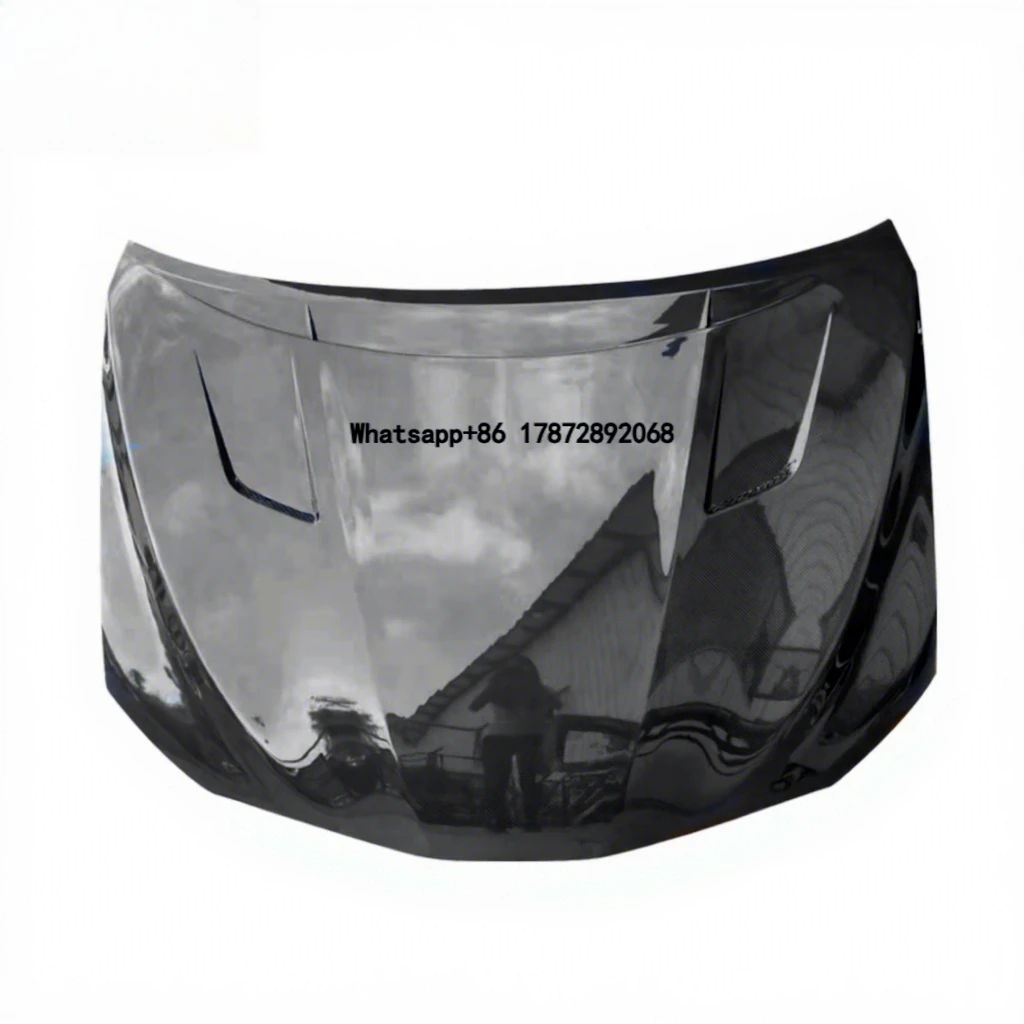 

EJW New 2018+ for for Modified High-quality MBJ Style Carbon Fiber Engine Hood-Black Bolt-On Installation 1 Year Warranty