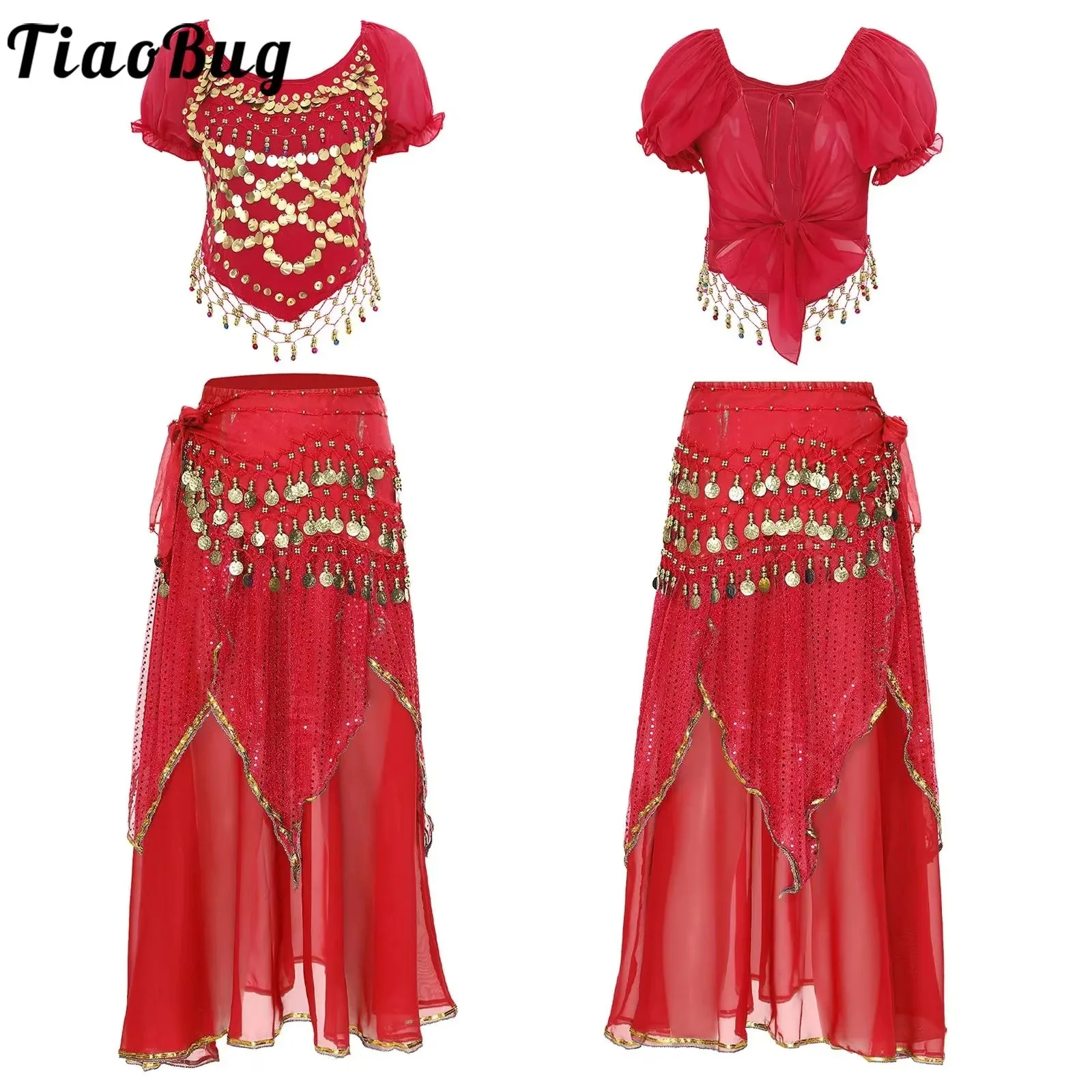 

Belly Dance Costumes for Women Belly Dance Outfit Oriental Costume Performance Competition Indian Clothes Set Halloween Party