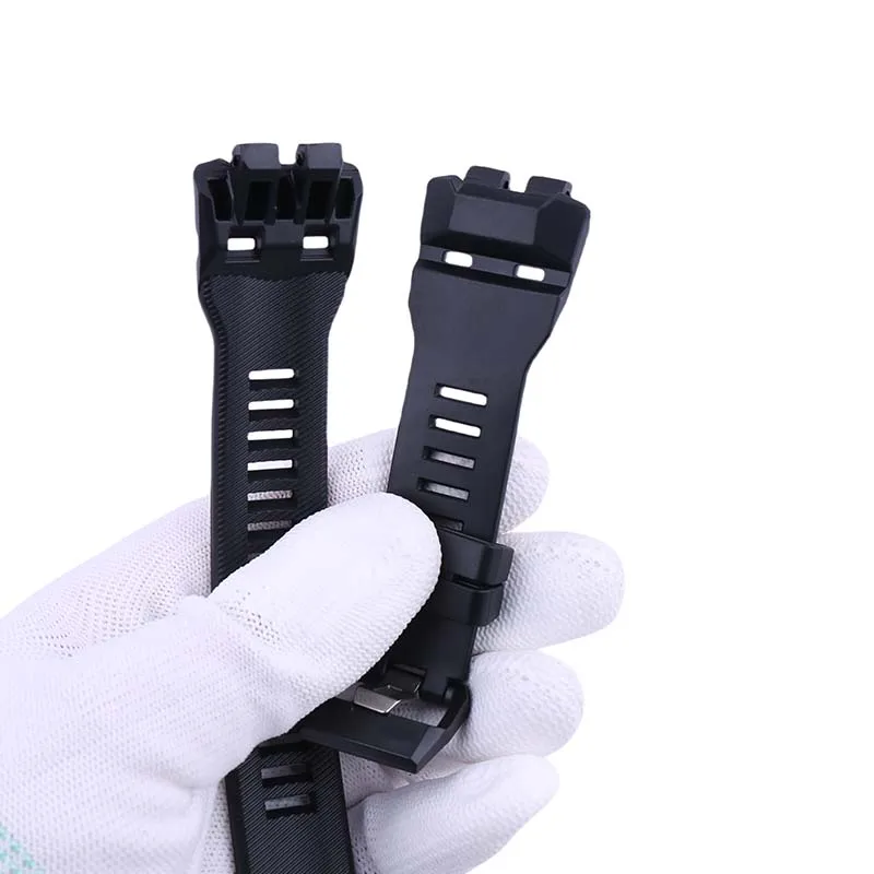 إكسسوارات حزام ساعة اليد من الراتنج للرجال متوافقة مع سوار ساعة كاسيو جي شوك GBD-100-1 GBD-100 الرياضي المطاطي