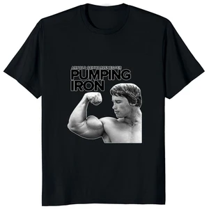 تي شيرت مستر أولمبيا للرجال ، تي شيرت لتمارين اللياقة البدنية لكمال الأجسام ، راحة قابلة للتنفس ، تي شيرت رجل غير رسمي ، شوارزنيجر مطبوع أعلى 6 مبيعات جاكيت السيد أولمبيا - رقم 3