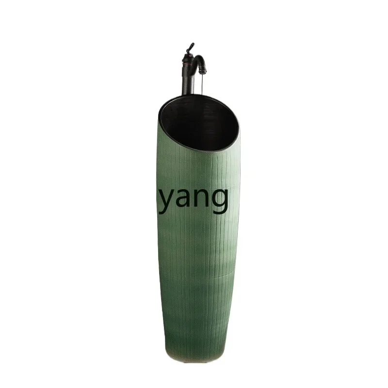 

LHLH outdoor wash basin courtyard column basin integrated floor wash basin