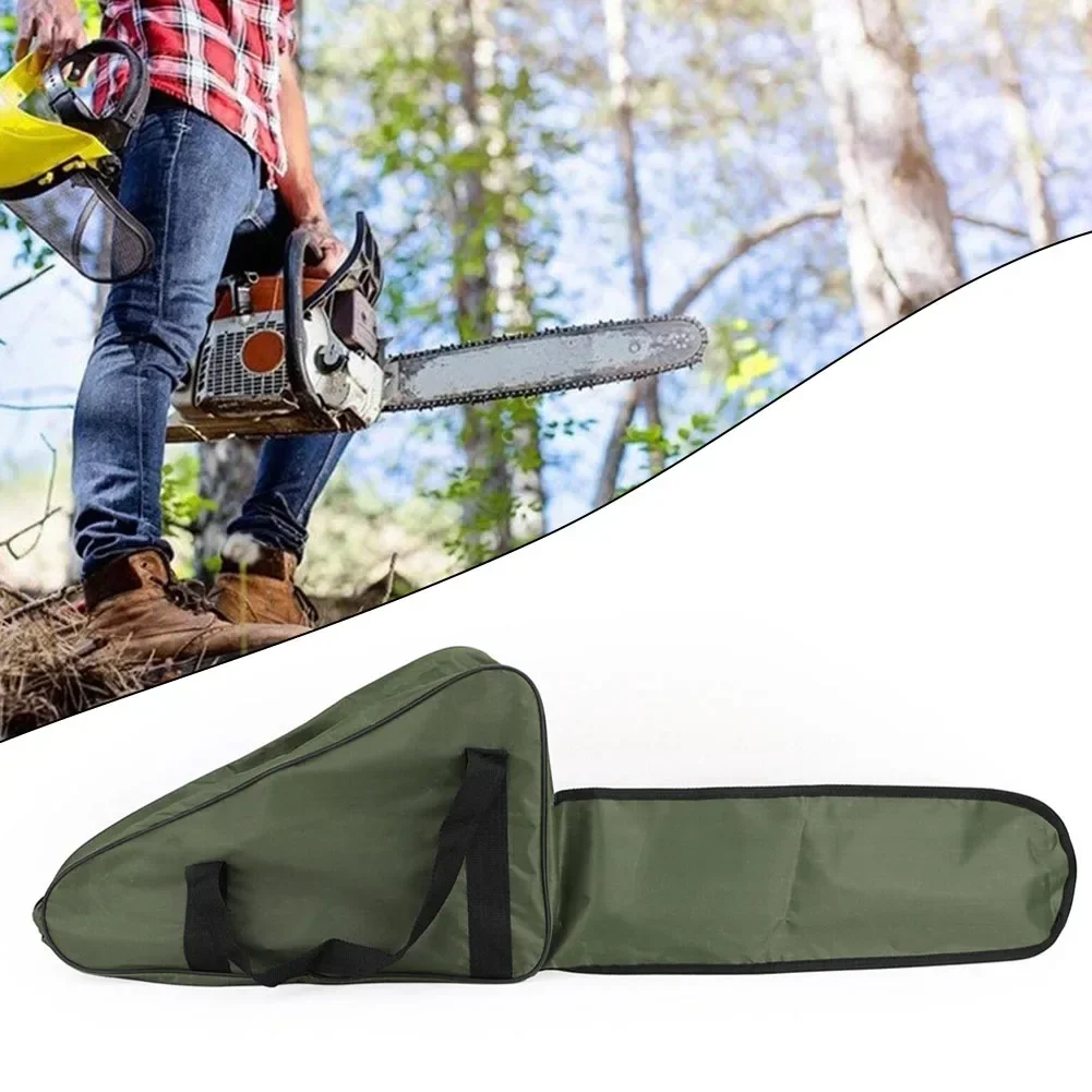 Portable Chainsaw Bag Carry Case Chain Saw Oxford Fabric Protective Carrying Bag Waterproof Tool Holder Dustproof Organizer