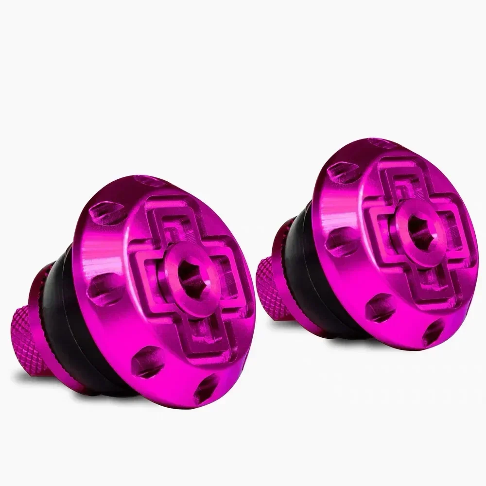 

Muc-Off Bicycle Expansion Handle Plugs Ultra-Light Aluminum Alloy Balance Handle Plugs Bike Bar Ends Caps for DH/XC