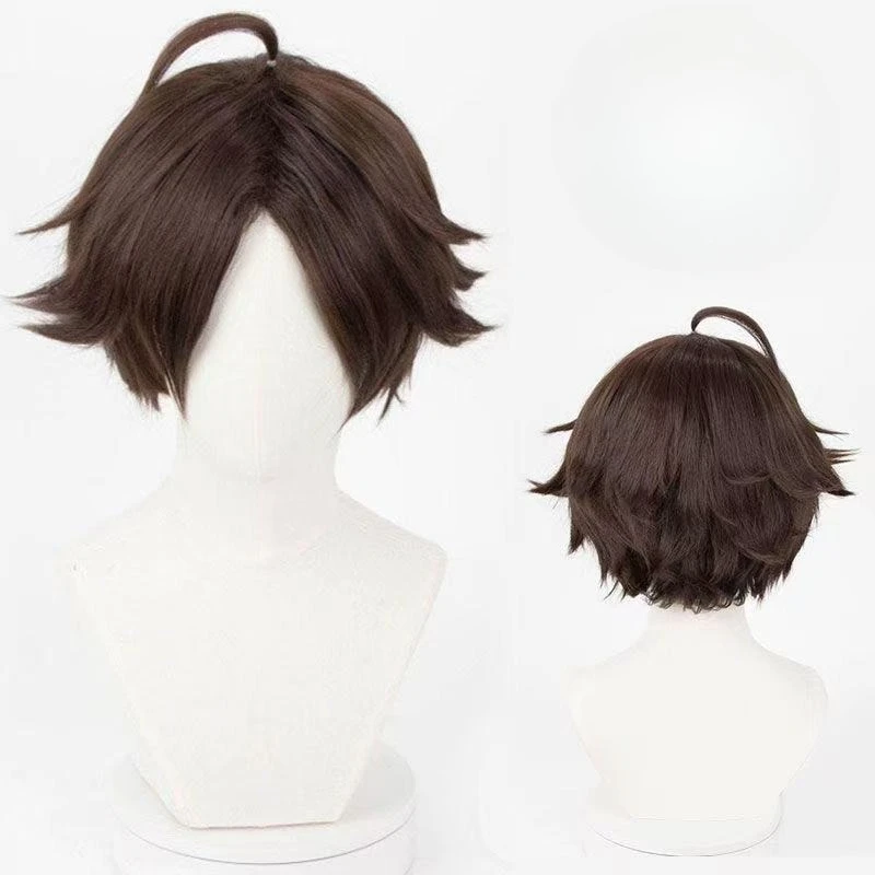 Anime Cos Wig, Easy To Style Wig for Comic Con, 2D Character Cosplay Costume Accessory