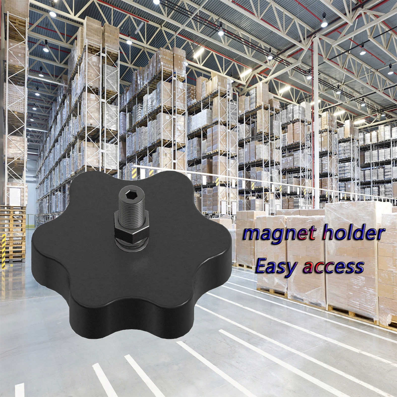 Plums Design Magnetic Bracket For Golfs Car Waterproof Seamless Punch Free Rack Gift For Golfers