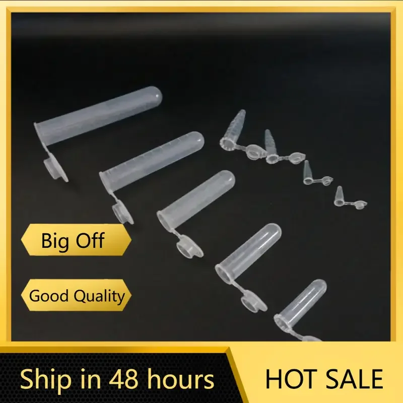 

Laboratory Plastic Centrifuge Tube EP Test Tube 0.1 0.2 0.5 1.5 2 5 7 10 15ml PCR Tube for Virus Samples School Experiment