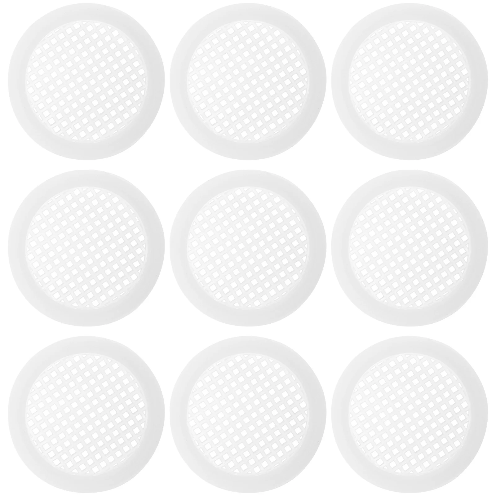 

20Pcs Round Soffit Vent Decorative Cover 38Mm Cabinet Door Ventilation Replacement Cabinet Air Vent Cover Round Soffit Vents