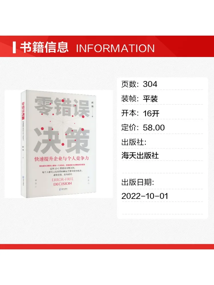 Book-Winshare Zero Mistake Decision Making Quickly Enhances the Competitiveness Of Businesses and Individuals