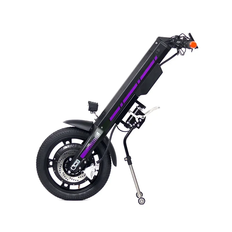 

#For MT04 manual wheelchair attachment 800W power add ons powerful drive handbike 48V12Ah Lithium battery