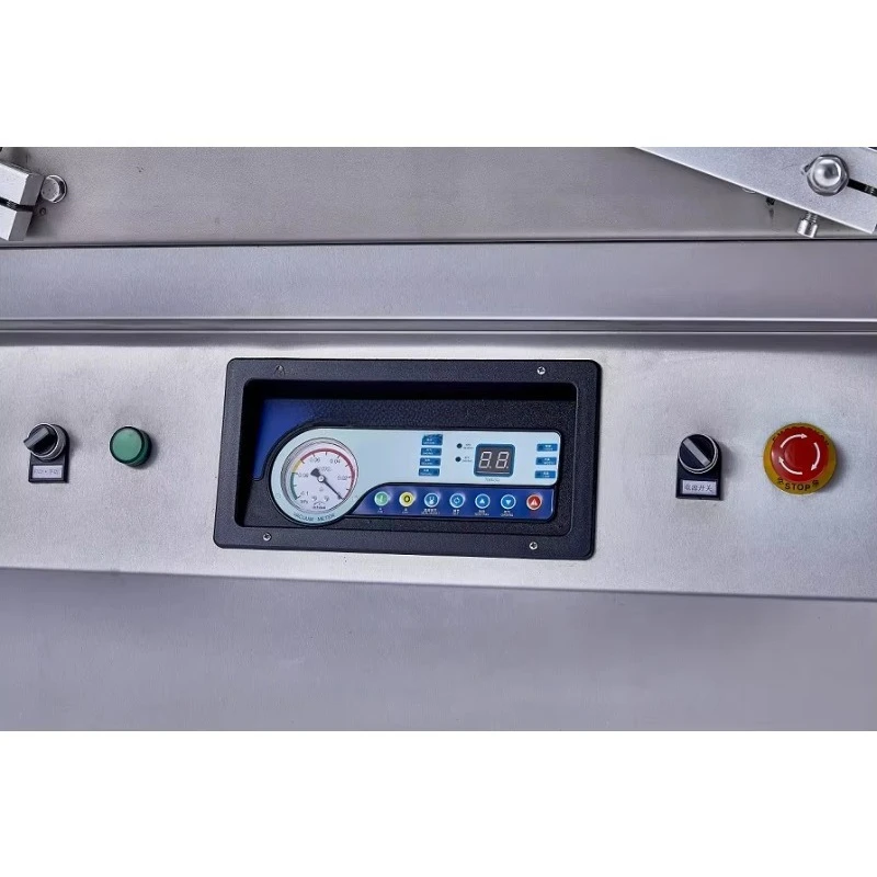 Ruibao DZ 800 Double Chamber Vacuum Packing Machine Cheese Vaccum Sealer Machine Meat with PLC Controller