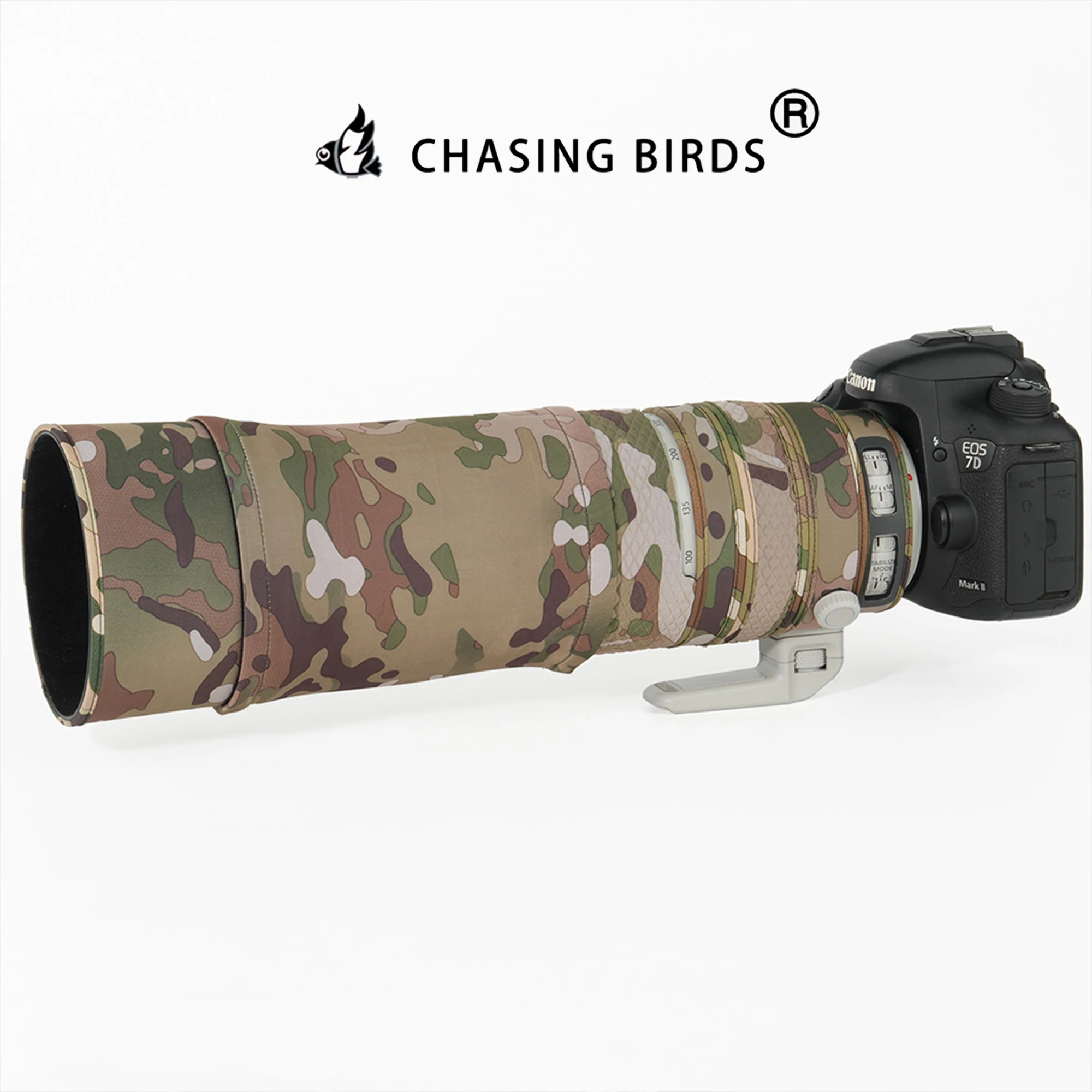 CHASING BIRDS Version IV Lens Camouflage Coat for CANON EF 100-400mm L IS II USM Waterproof and Rainproof Protective Lens Cover