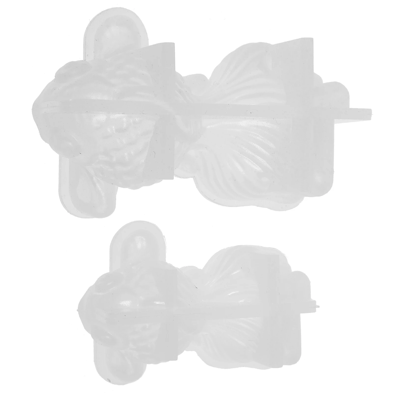 

2Pcs Goldfish Silicone Mold Small Resin Craft Crystal Silica Gel Animal Making Reusable Fish Molds Jewelry Accessories