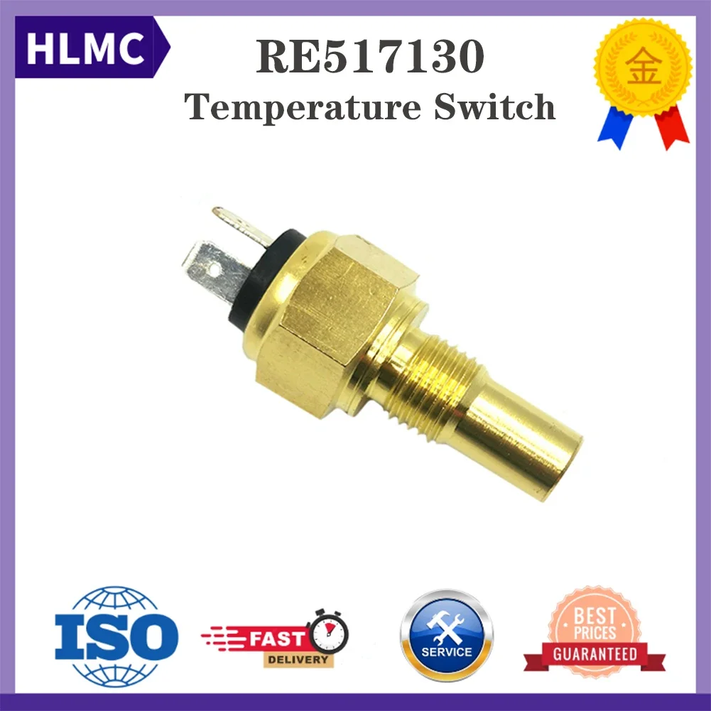 Excavator Construction Machinery Parts RE517130 Water Temperature Sensor 3029 4045 6068 3029 4045 6068 5030 4024