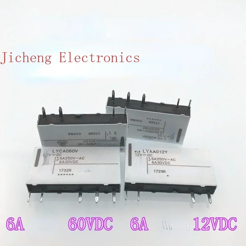 New Original LYAA012Y 12V Imported Genuine Relay 4 Pins