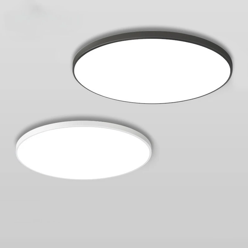 

37 см ультратонкий потолочный светильник 28/40 Вт светодиодные лампы водонепроницаемый пылезащитный минималистичный стиль круглый современный потолочный светильник для гостиной спальни