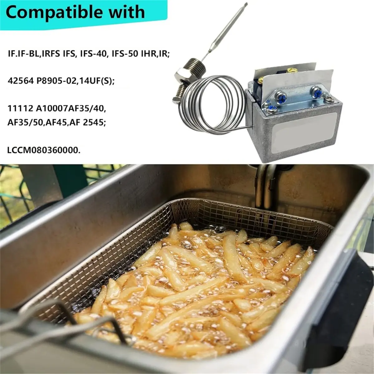 1 Pc for LCCM2003000 301030005 Replacement Parts for High-Temperature Fryer Temperature Limiter