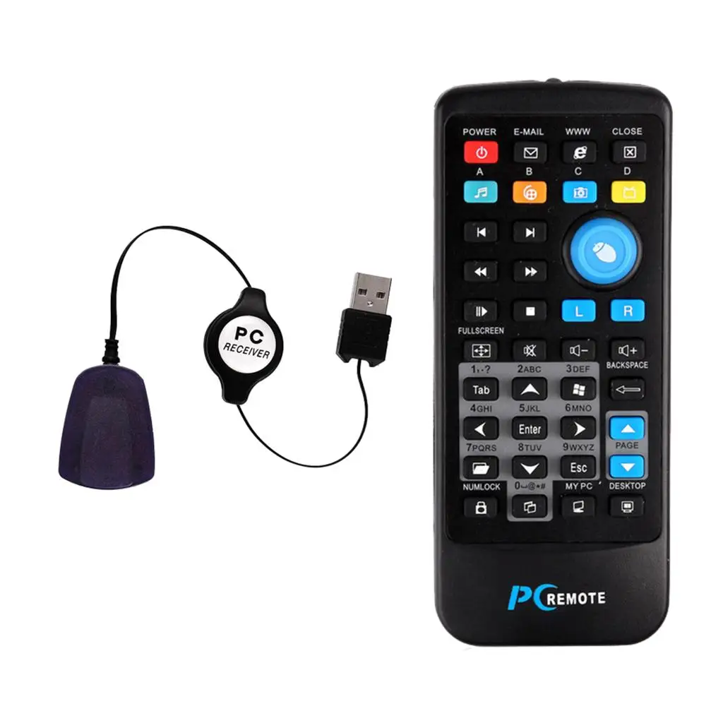 Multifunction USB PC IR Remote Control Receiver for Windows 7 Xp Vista