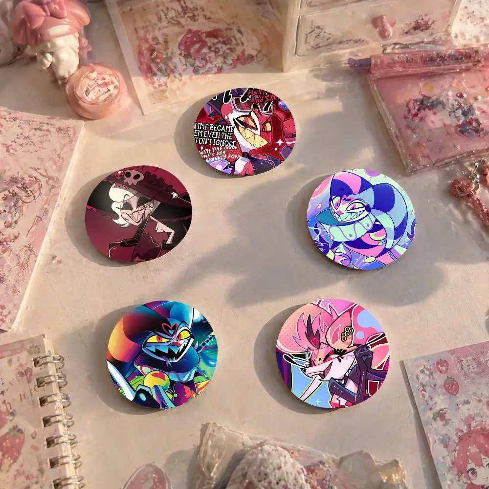 A-H-Helluva-A Boss Pins, Cartoon Brooches, Badge Gifts, Clothing, Backpacks, Stationery, Accessories