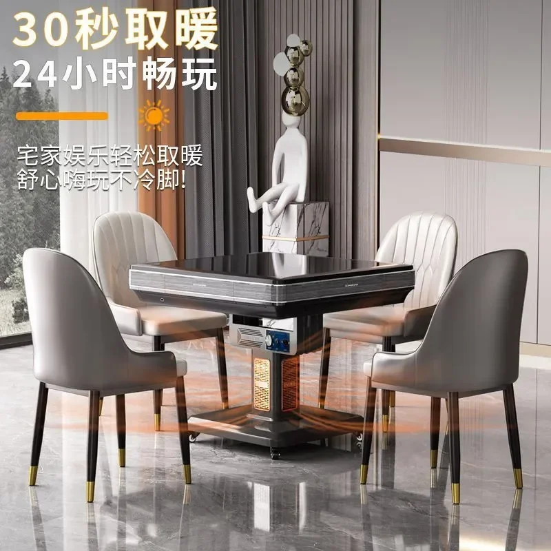 Automatic Card Shuffler and Dealer Machine for Poker Dou Dizhu Folding Design Dual Purpose for Dining Table Use