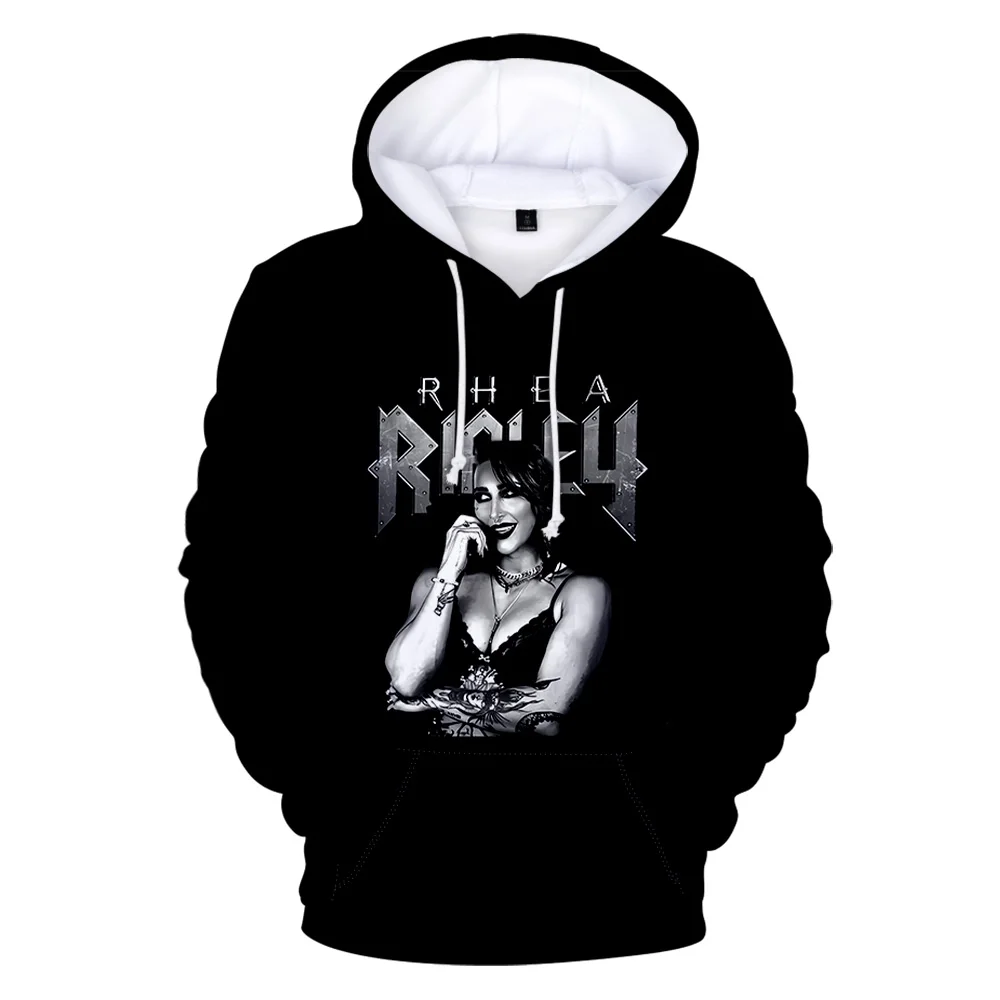 

Rhea Ripley Hoodies 2025 Vintage Merch Hoodie Men and Women Hip-hop Sports Pullover Sweatshirt
