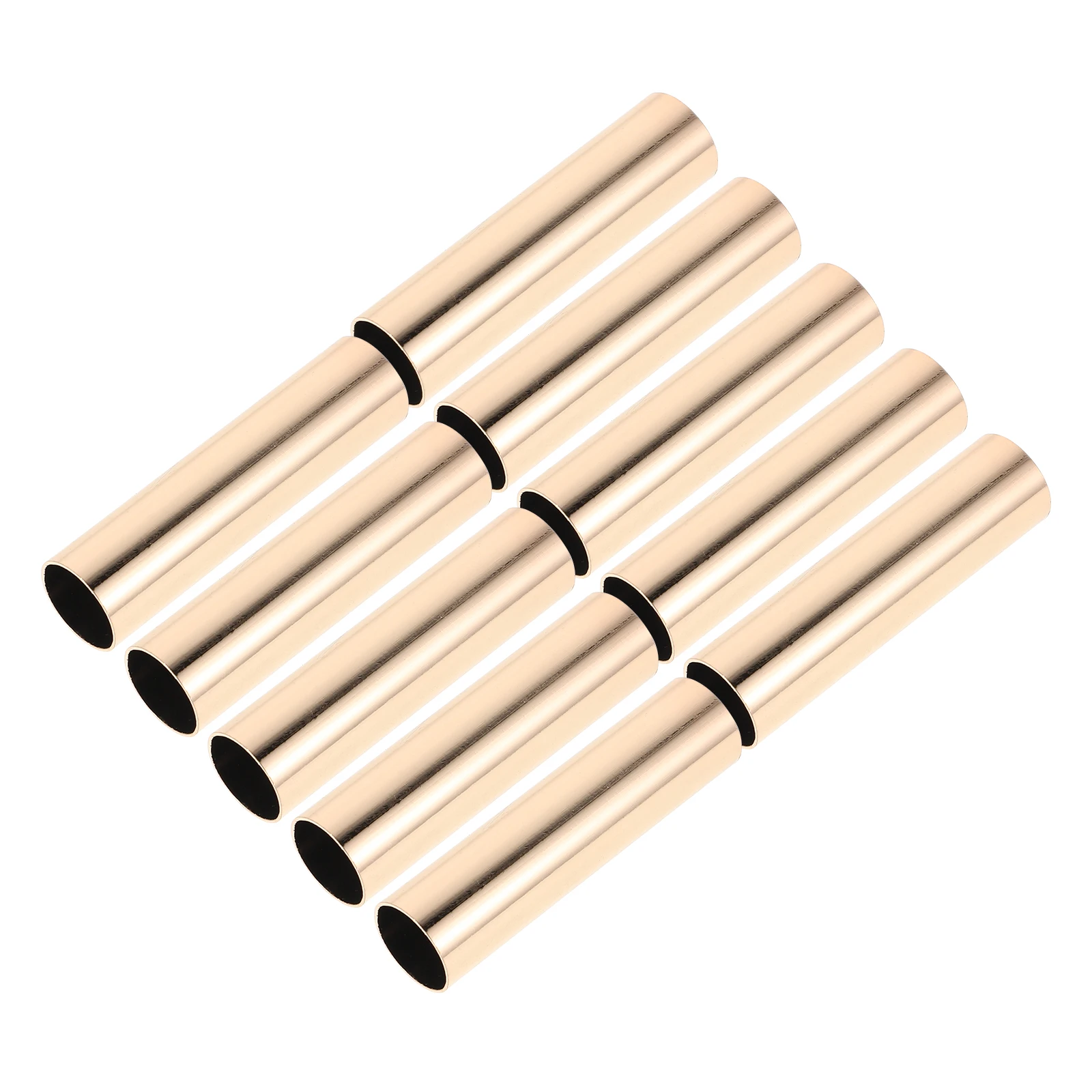 

10 Pcs Table Lamp Accessories Lengthen Pole Add Heavy Duty Rod Diy Floor Connecting Golden