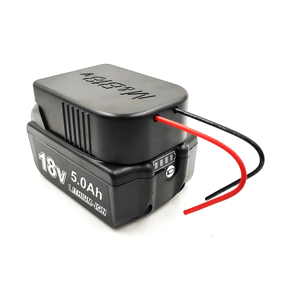 

For Makita&Bosch Adapters 18V Battery Power Connector Adapter Dock Holder With 12 Awg Wires Connectors Power