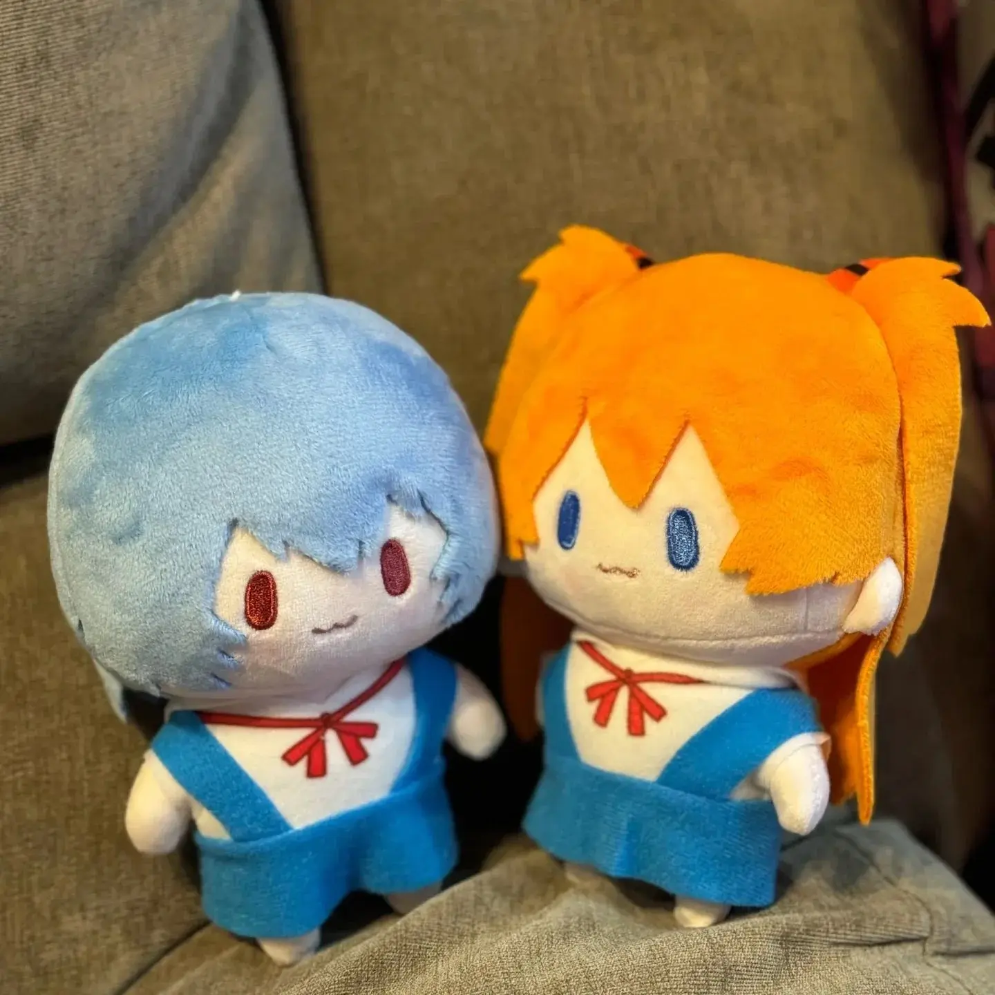 

15cm NEON GENESIS EVANGELION Ayanami Rei Asuka Kawaii Figure Plush Toys Cartoon Stuffed Plushie Anime Character Dolls Soft Cute
