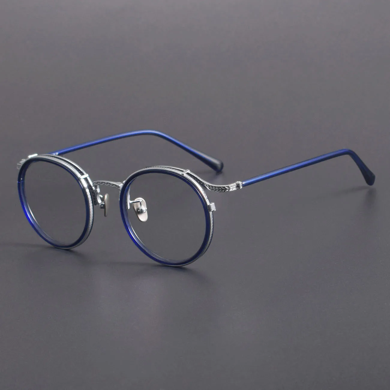 

Acetate Reading Glasses Male Women Vintage Round Eyeglasses Frame Men Anti Blue Light Glasses Optical Prescription Spectacles