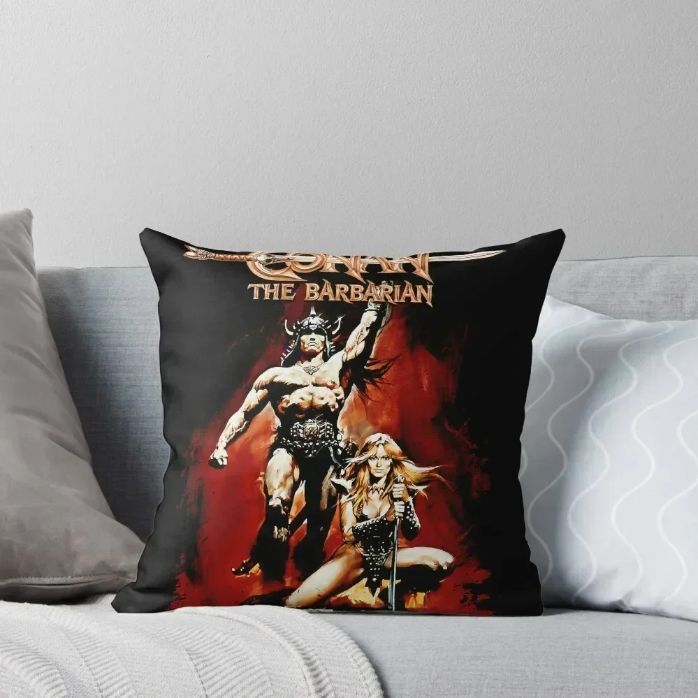

Conan the Barbarian Throw Pillow anime girl pillow cover christmas Elastic Cover For Sofa Pillow Decor