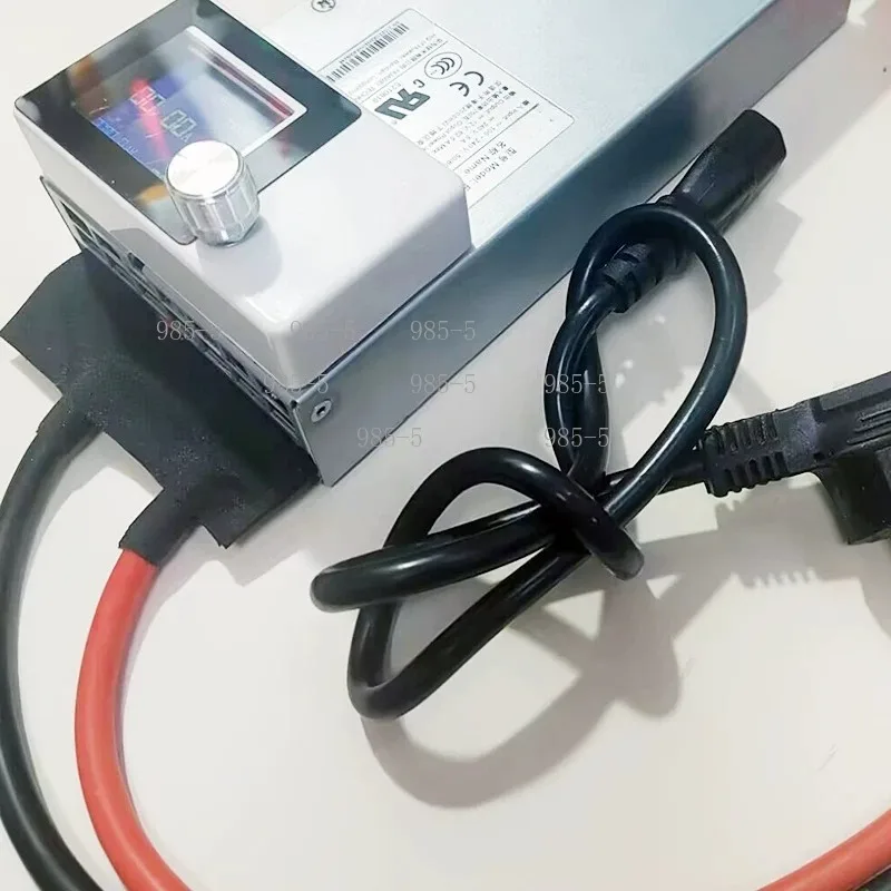 750W 12V/14.6V Programmable Charger Stable Output Multi-Protection for Lead Acid LiFePO4 Car Battery
