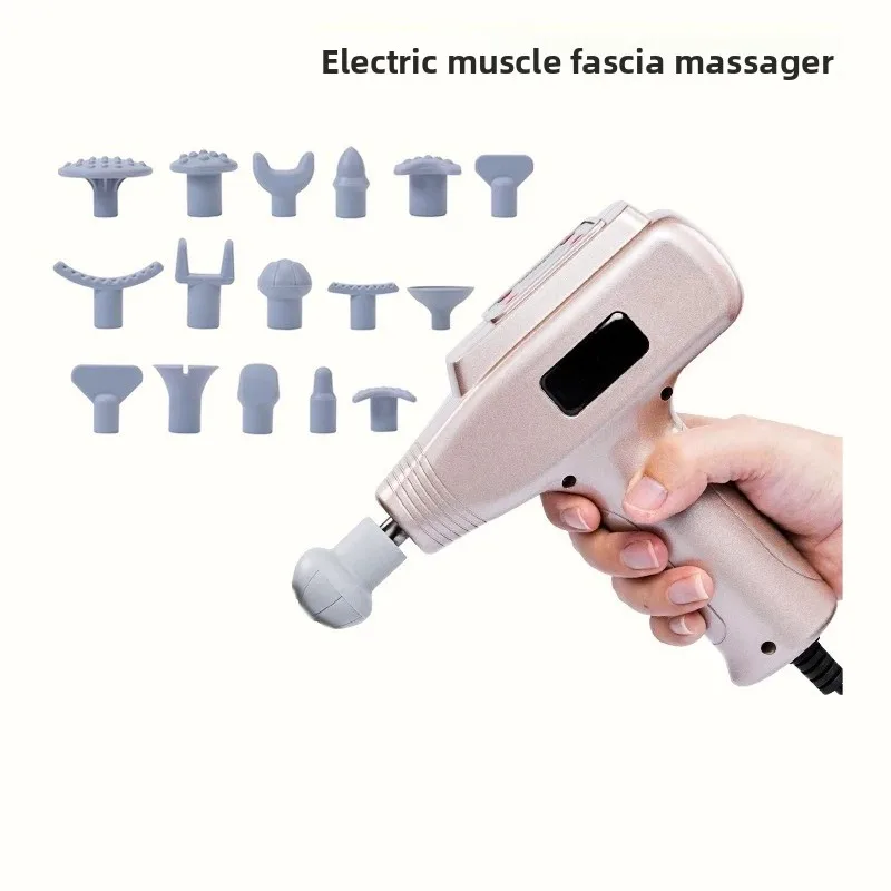 Household fascia gun massager Chiropractic gun Bone collateral machine High frequency vibration Deep muscle release instrument