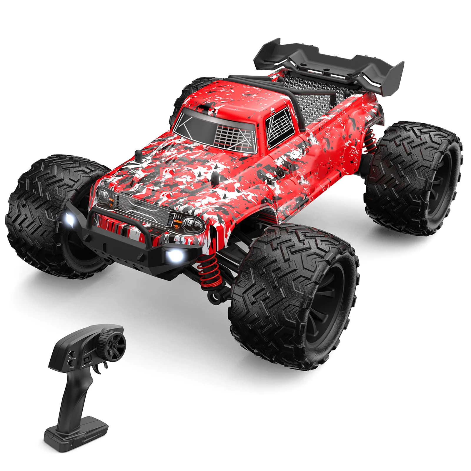 9500E Remote Control Car 1/16 2.4GHz 40km/h All Terrain Off Road Trucks 4WD Climbing Car Gifts Full Scale for Kids Adults