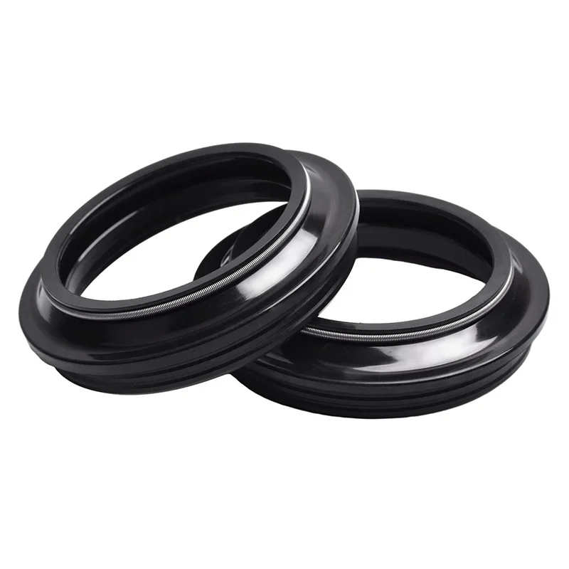 41x53x8 41 53 8 Motorcycle Front Fork Damper Oil Seal & 41x53 Dust Cover Lip For HONDA XR250R XR250 XR 250 SILVERWING 400 600