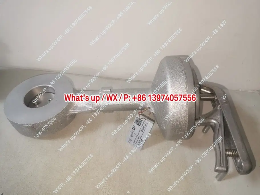 Pulse damper manual cast iron butterfly valve HBT65, RZT-50SD, with graduated extended handle K-65ZB