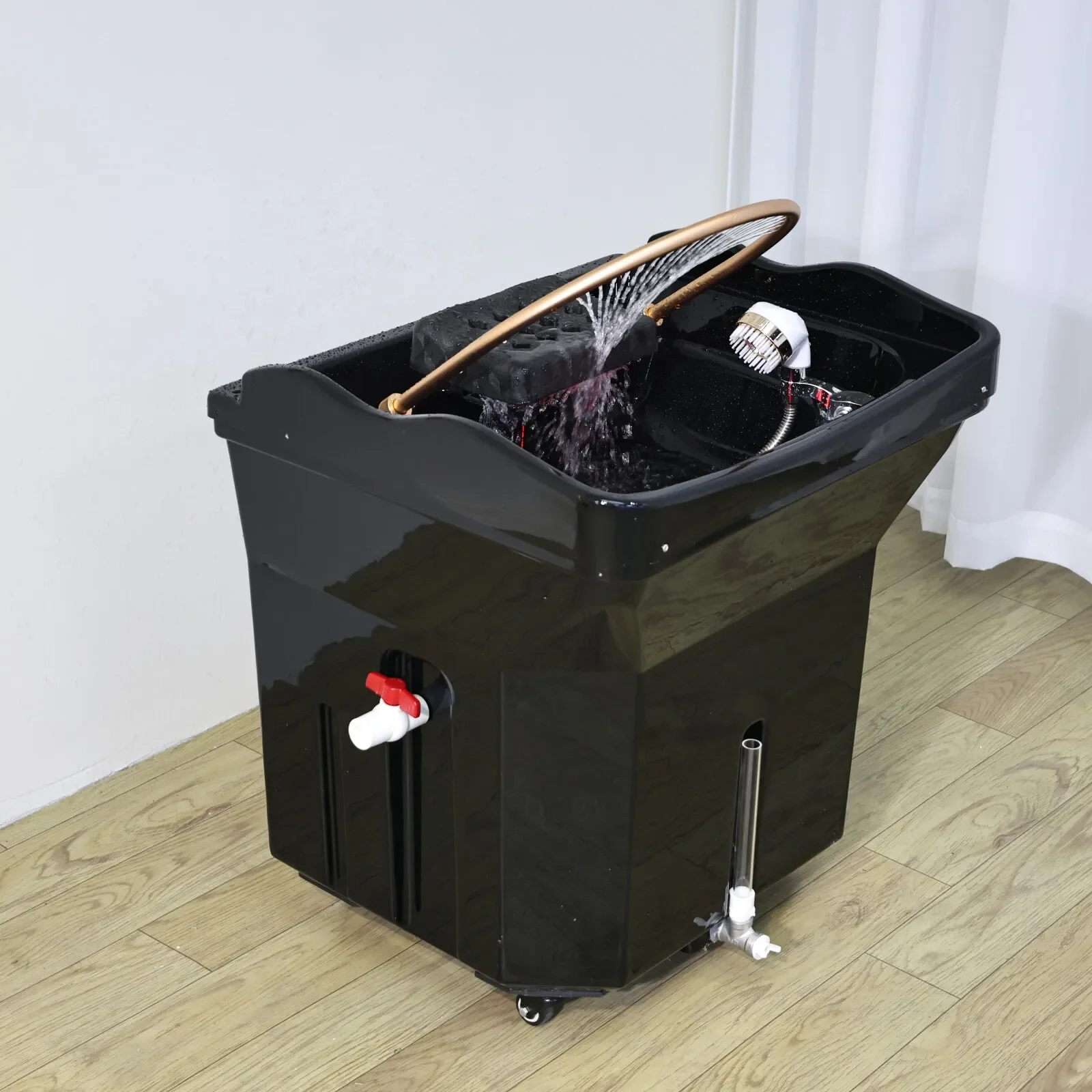 

XinSheng Head SPA Shampoo Chair Hair Salon Portable Small Hair Washing Station Chair Move Water Therapy Head Massaggio Furniture