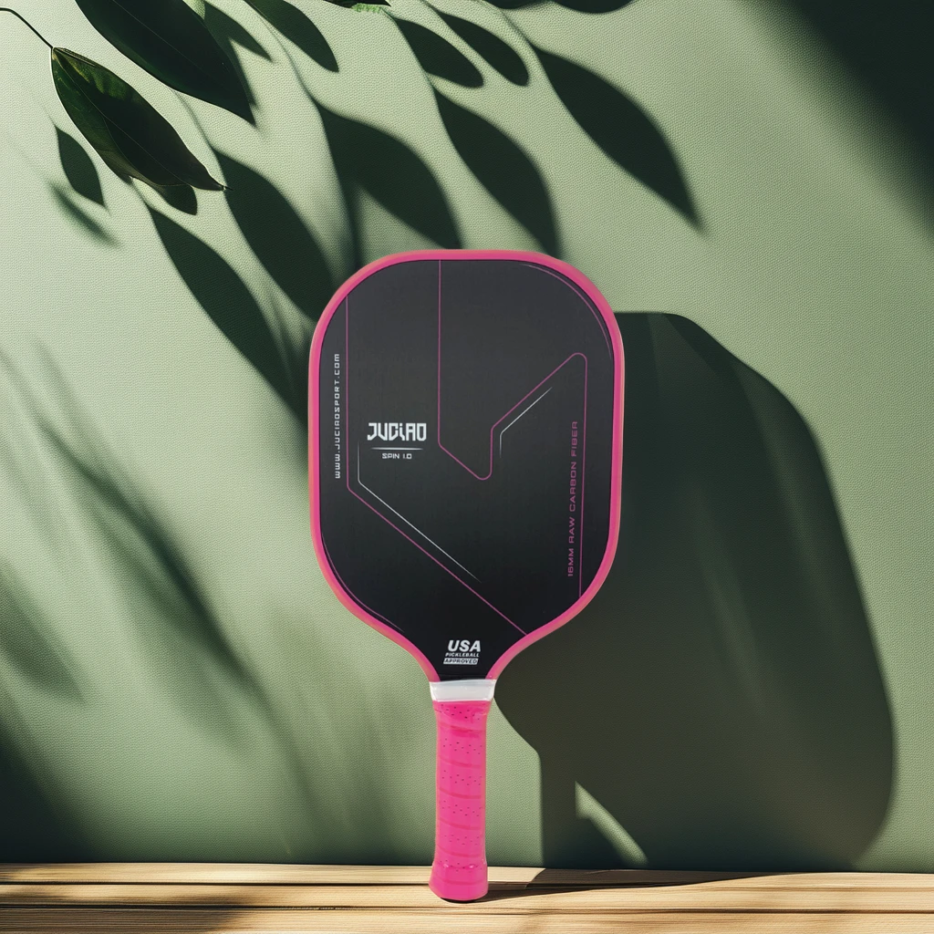 

JUCIAO T700 Raw Carbon Fiber Rough Surface Thermoformed Foam Injected Pickleball Paddle USAPA Approved