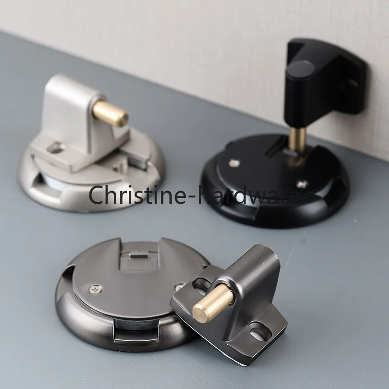 mechanical-doorstop-nail-free-sticker-zinc-alloy-door-stopper-heavy-duty-door-holder-non-punch-stop-door-hardware